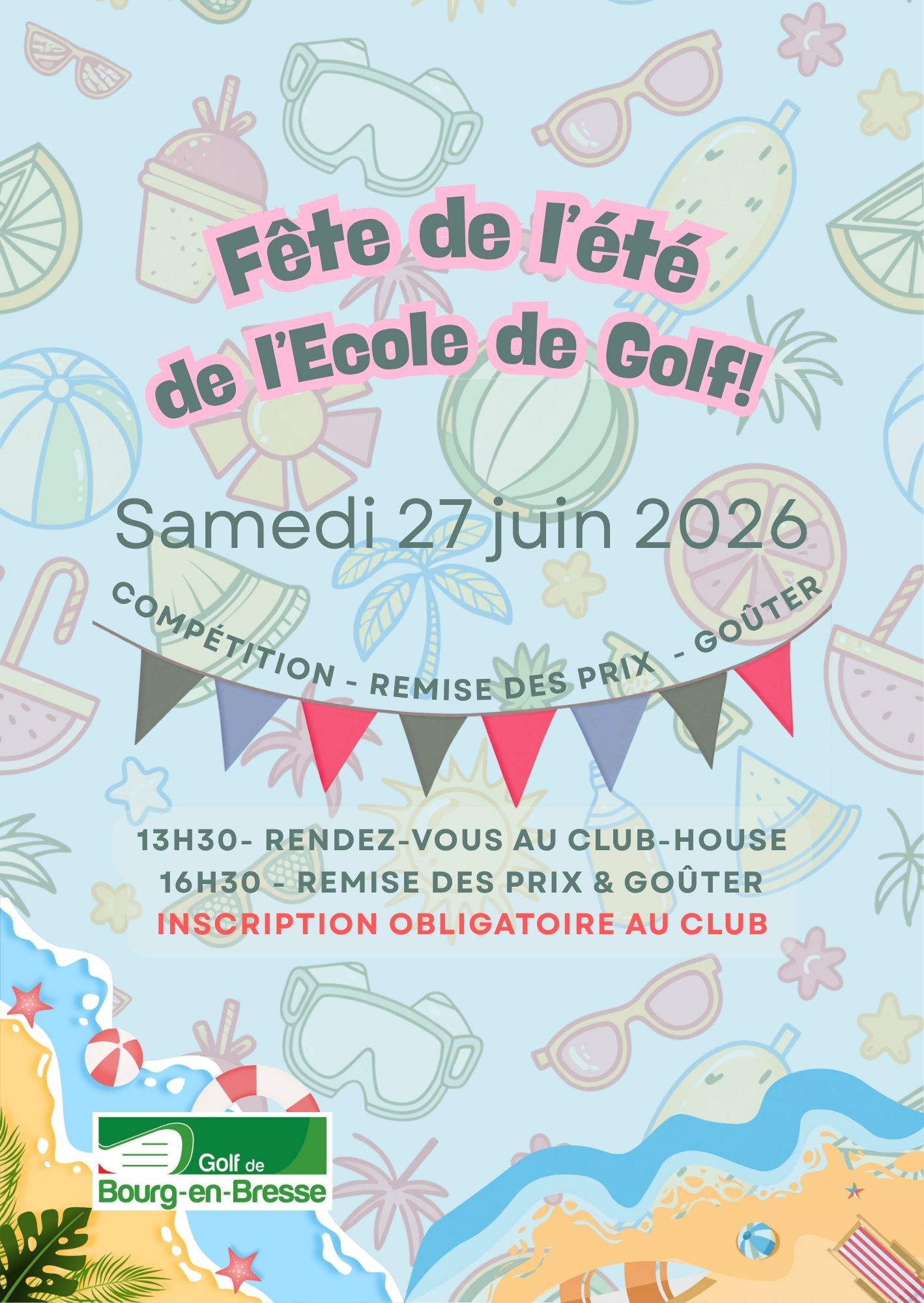 Fête de l'été de l'Ecole de Golf